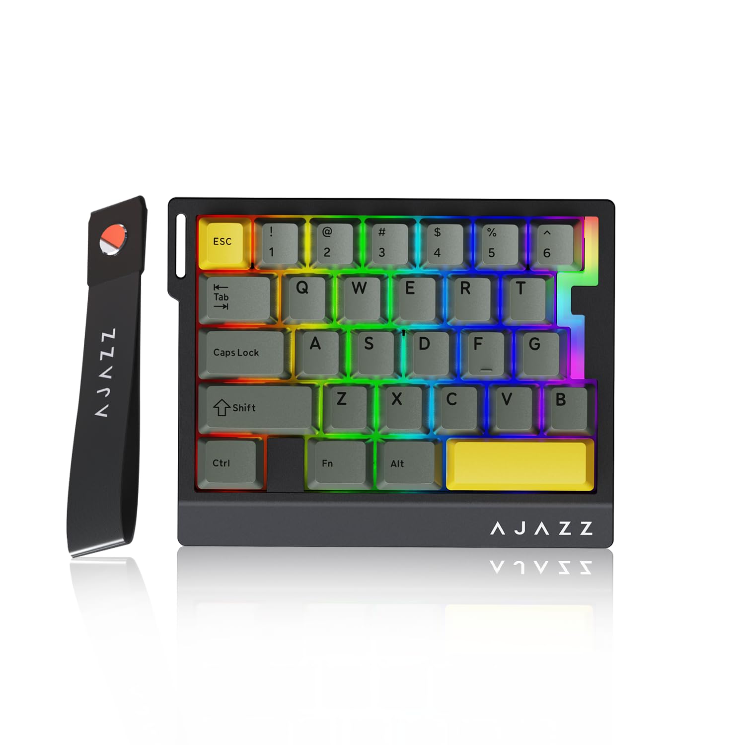 Amazon.com: AJAZZ AK029 Wired One-Handed Hall Effect Mechanical